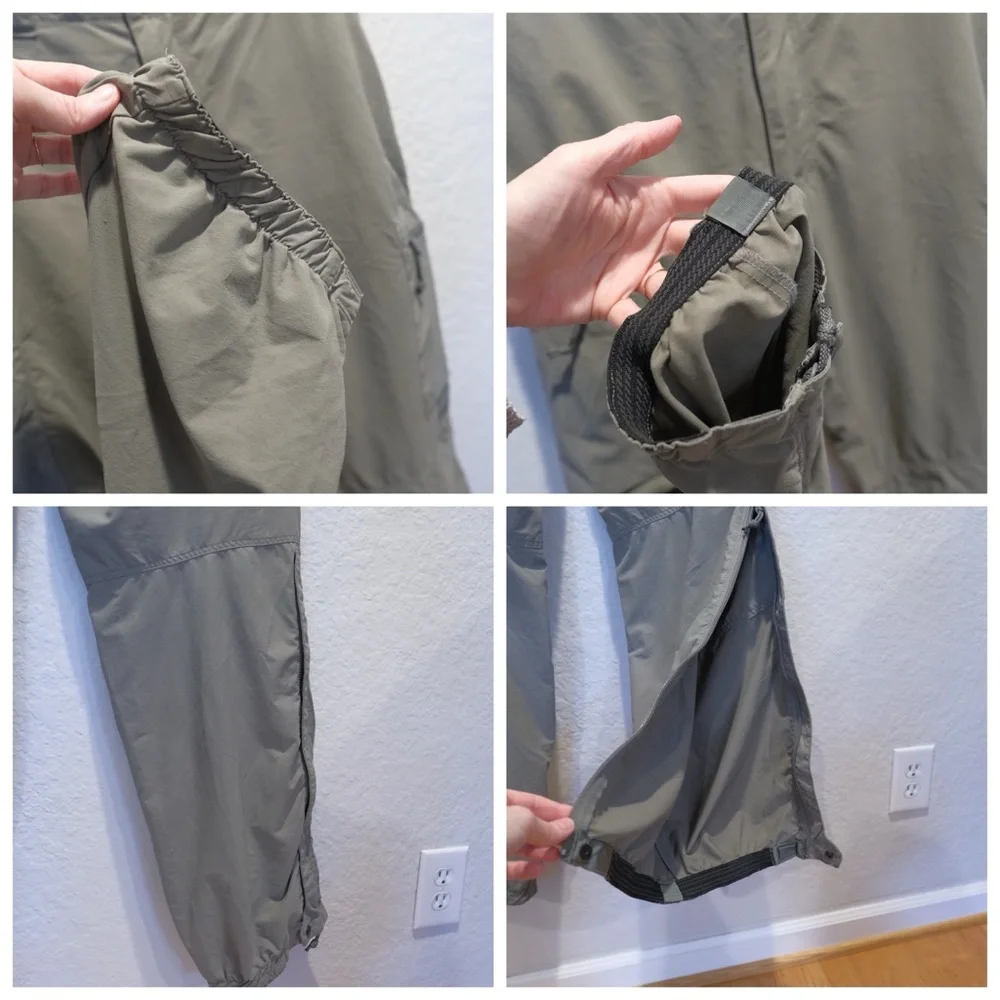 Patagonia Level 5 Military Tactical Cargo Pants Size L Reg Gray Nylon Utility